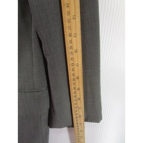 VINTAGE Oxford Clothes Sport Coat 42 Saks Blazer Wool Silk Unstructured